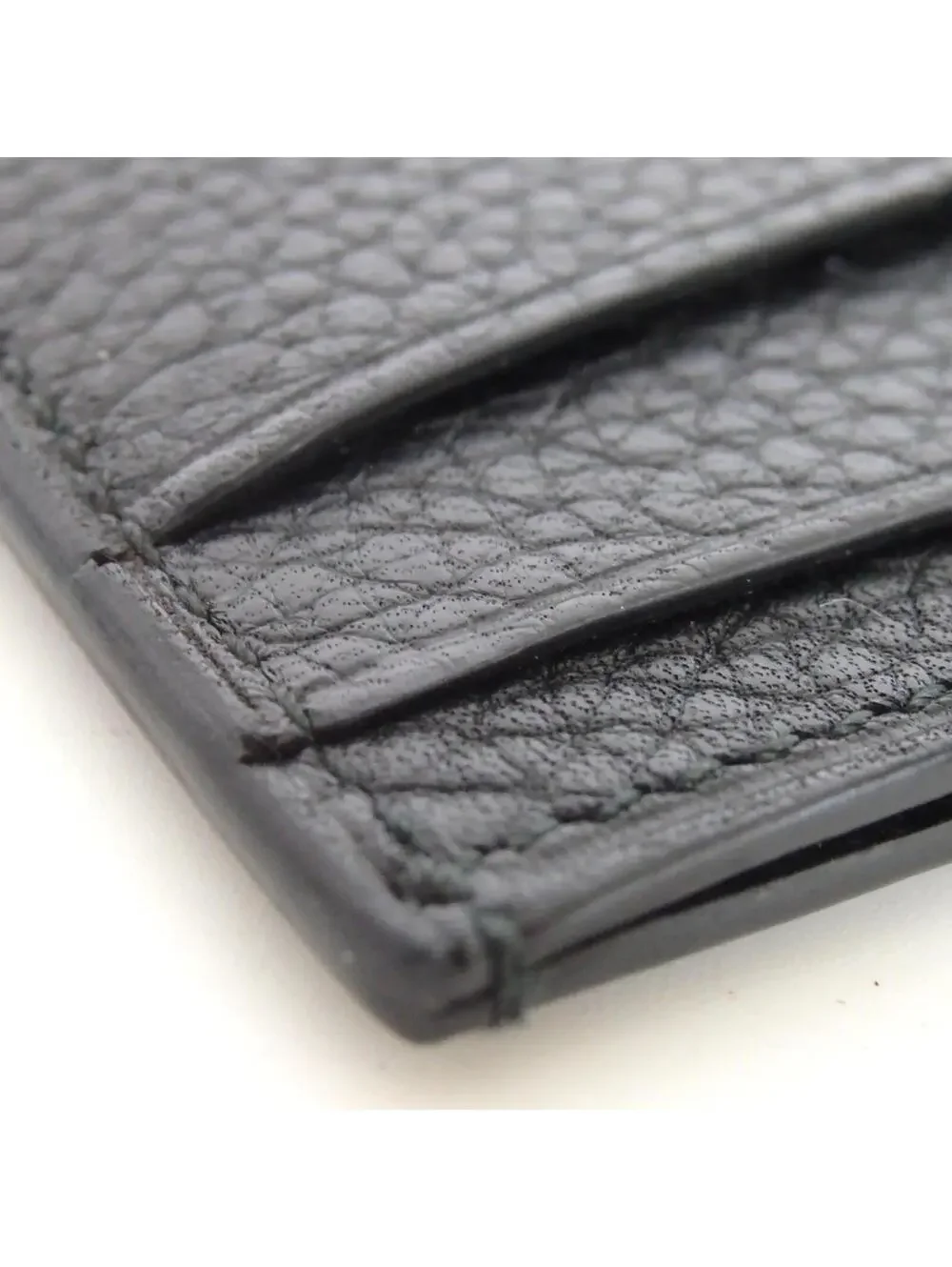 Authentic Dunhill card case leather[Used]